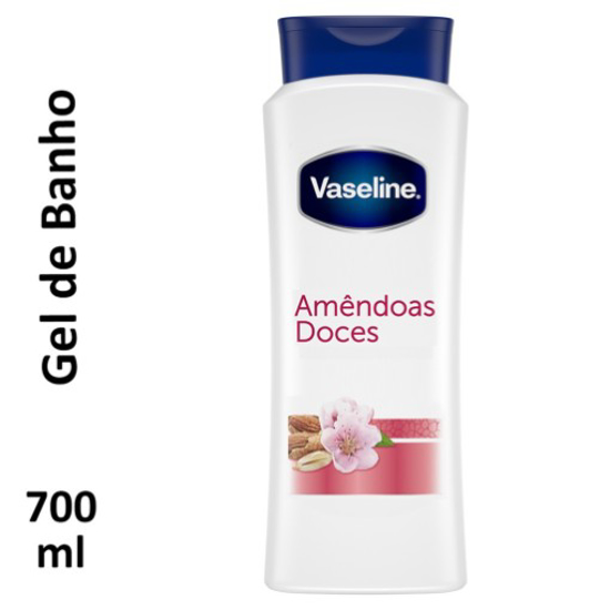 Imagem de Gel Banho Amêndoas Doces VASELINE emb.700ml