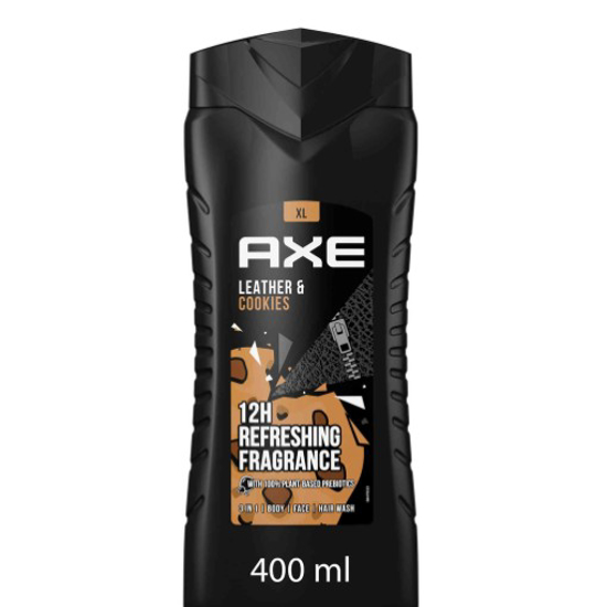 Imagem de Gel Banho Leather&Cookies AXE emb.400ml