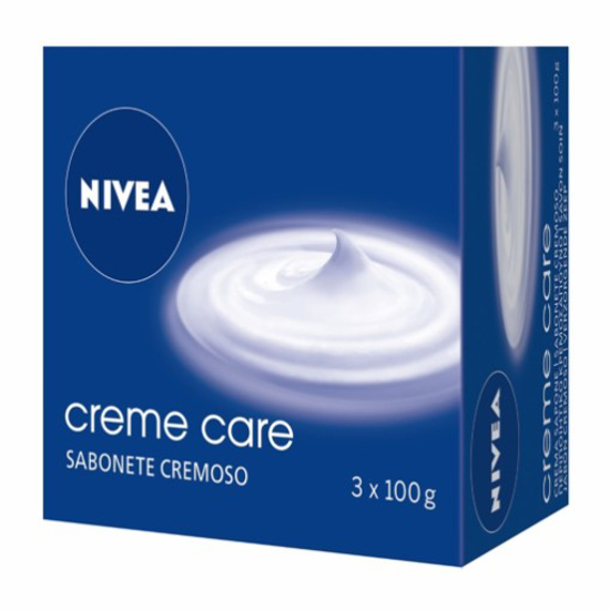 Imagem de Sabonete Sólido Creme Care NIVEA emb.3x100g