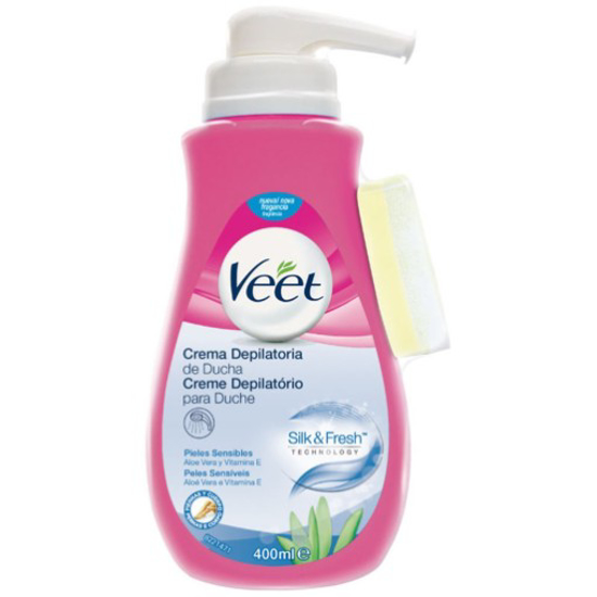 Imagem de Creme Duche Depilação Pele Sensivel VEET emb.400ml