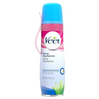 Mostrar detalhes para Spray Depilação Pele Sensivel VEET emb.150ml Imagem de Spray Depilação Pele Sensivel VEET emb.150ml