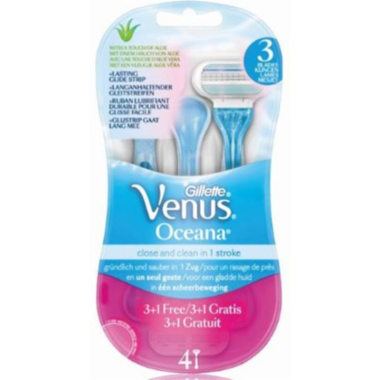 Imagem de Lâminas Descartáveis Venus Oceana GILLETTE 3 + 1un