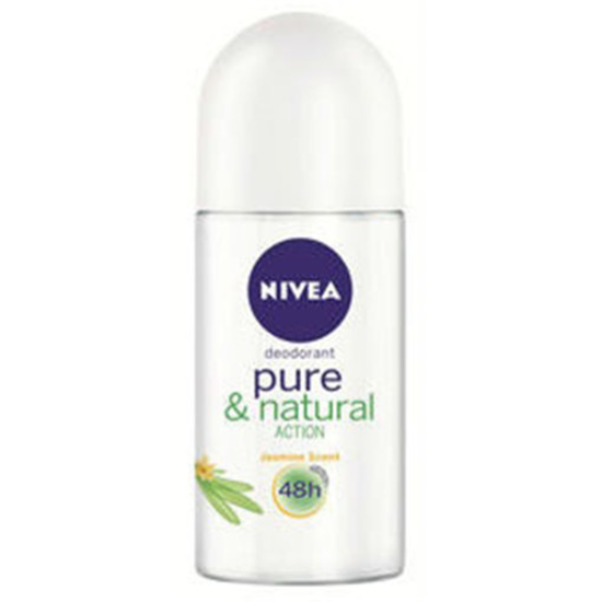 Imagem de Desodorizante Roll-On Pure & Natural NIVEA emb.50ml