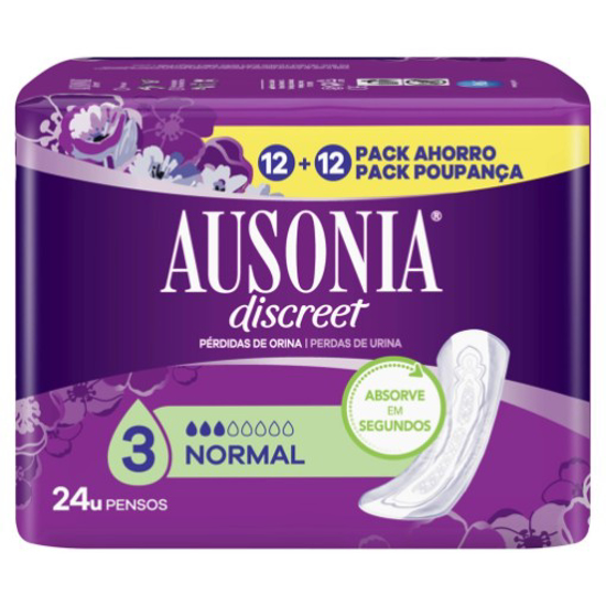 Imagem de Penso Incontinência Discreet Normal AUSONIA DISCREET 24un