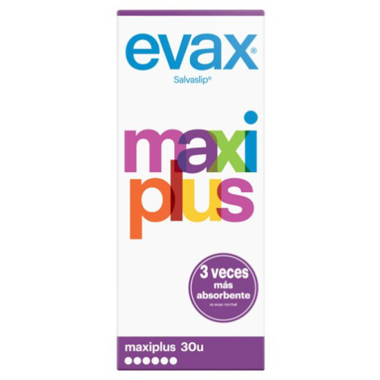 Imagem de Pensos Diários Maxi Plus EVAX 30un