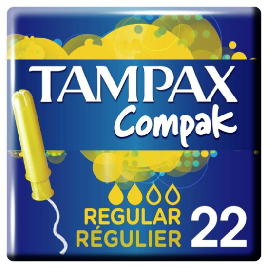 Imagem de Tampão com Aplicador Compak Regular TAMPAX emb.20 + 2un