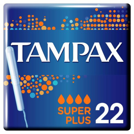 Imagem de Tampão com Aplicador Compak Super Plus TAMPAX 22un