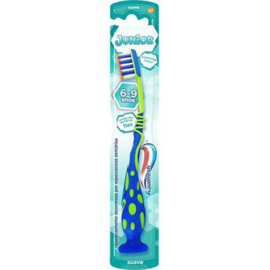 Imagem de Escova de Dentes Junior com Limpa Língua AQUAFRESH 1un