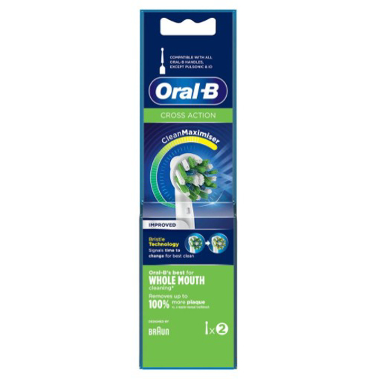 Imagem de Recarga Escova de Dentes Elétrica Cross Action ORAL-B 2un