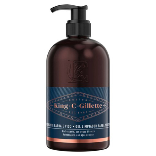 Imagem de Gel Limpeza King Barba & Cara GILLETTE emb.350ml