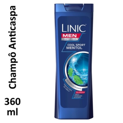 Mostrar detalhes para Champô Men Cool Sport LINIC emb.360ml Imagem de Champô Men Cool Sport LINIC emb.360ml