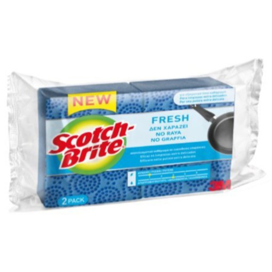 Imagem de Esfregão Fresh não Risca SCOTCH-BRITE 2un