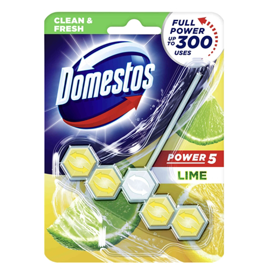 Imagem de Bloco Sanitário Power 5 Lime DOMESTOS 1un