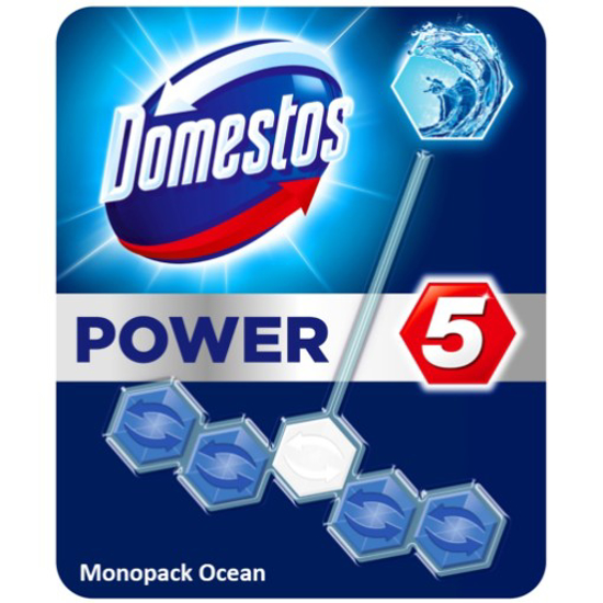 Imagem de Bloco Sanitário Power 5 Ocean DOMESTOS 1un