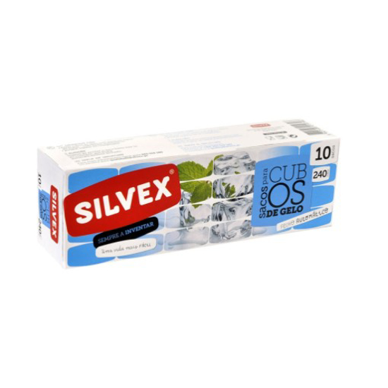 Imagem de Sacos para Cubos de Gelo Tamanho Único SILVEX 10un