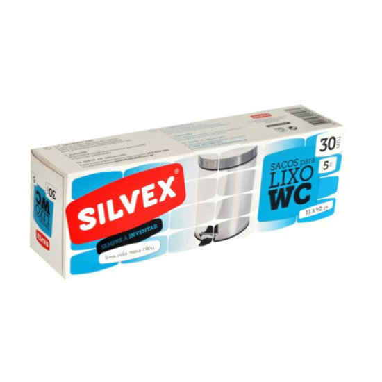 Imagem de Sacos para Lixo Wc 5 lt SILVEX 30un