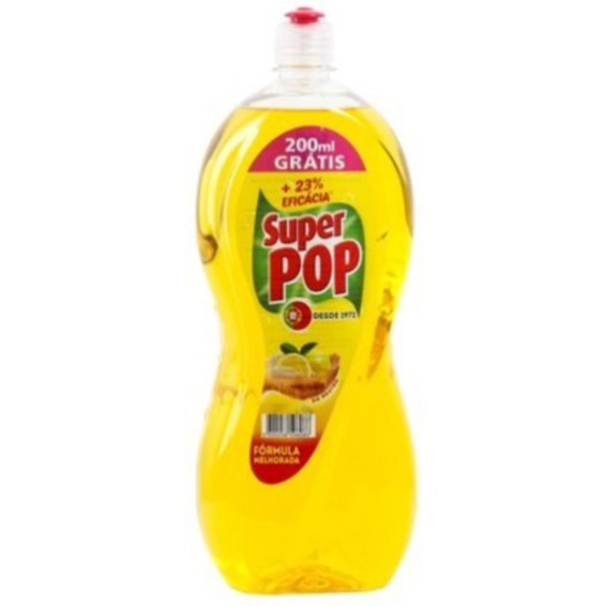 Imagem de Detergente Manual Loiça Ultra SUPER POP emb.1200ml + 200ml