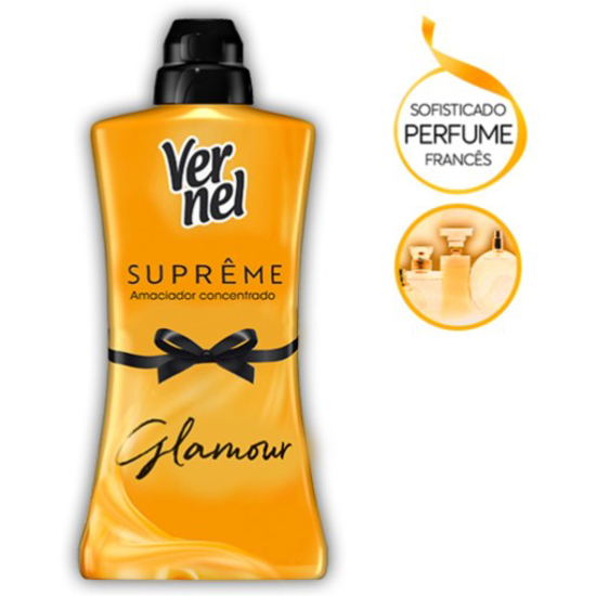 Imagem de Amaciador Roupa Concentrado Supreme Glamour VERNEL emb.1,05L