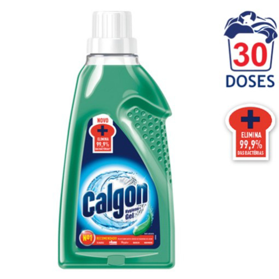 Imagem de Descalcificador Máquina Roupa Gel Hygiene+ CALGON emb.1,5L