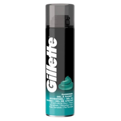 Mostrar detalhes para Gel de Barbear Classic Pele Sensível GILLETTE 200ml Imagem de Gel de Barbear Classic Pele Sensível GILLETTE 200ml