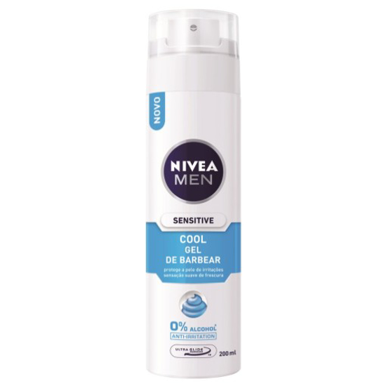 Imagem de Gel de Barbear Sensitive Cool NIVEA emb.200ml