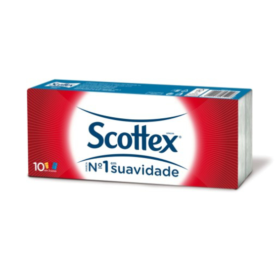 Imagem de Lenços de Bolso SCOTTEX 10un