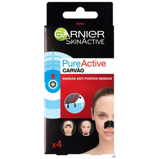 Imagem de Bandas Anti Pontos Negros Pure Active Intensive GARNIER 4un