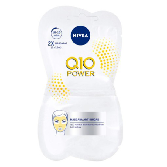 Imagem de Máscara Facial Suavizante Q10 NIVEA emb.15ml