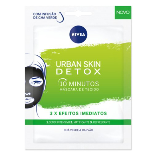 Imagem de Máscara Tecido Urban Skin Detox NIVEA 1un