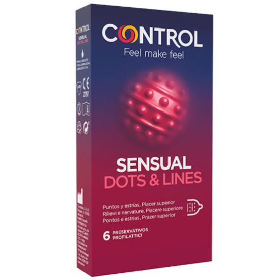 Imagem de Preservativos Touch and Feel CONTROL 6un