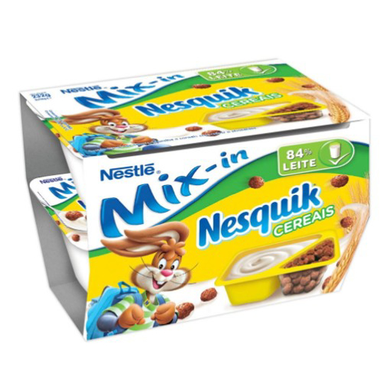 Imagem de Iogurte Infantil com Cereais Nesquick MIX IN NESTLÉ emb.2x116g