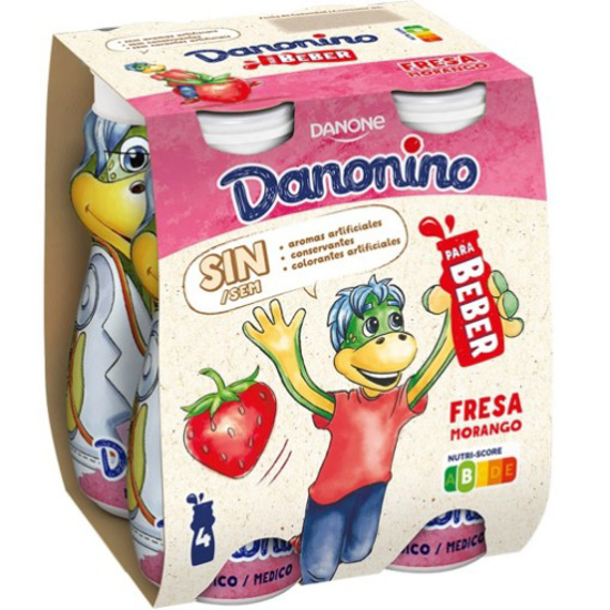 Imagem de Iogurte Infantil Líquido Morango Danonino DANONE emb.4x100g