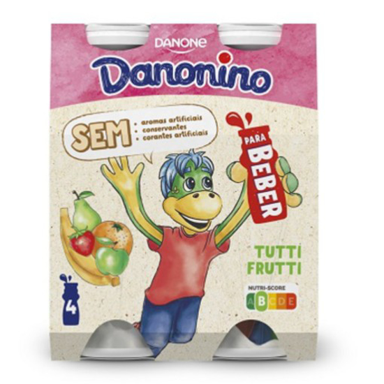 Imagem de Iogurte Infantil Líquido Tutti Frutti Danonino DANONE emb.4x100g