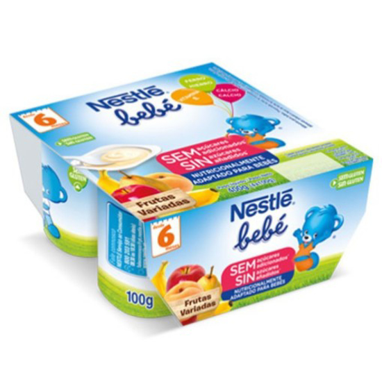 Imagem de Iogurte Bebé Frutas Variadas NESTLÉ emb.4x100g