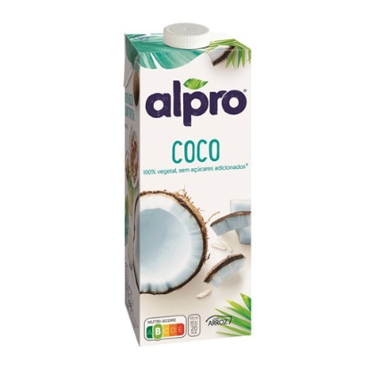 Mostrar detalhes para Bebida Coco-Arroz ALPRO emb.1L Imagem de Bebida Coco-Arroz ALPRO emb.1L