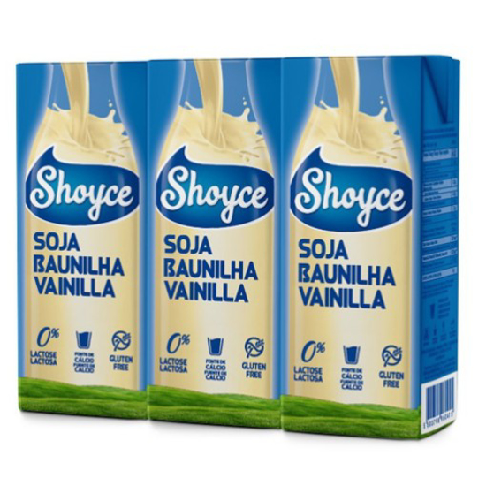 Imagem de Bebida Soja Baunilha SHOYCE emb.3x200ml