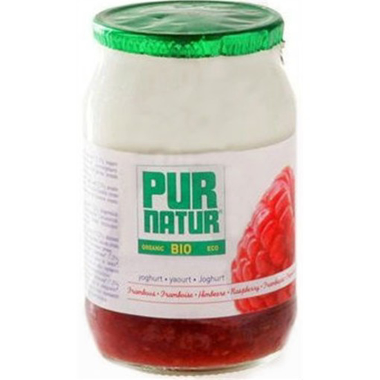 Imagem de Iogurte Pedaços Framboesa Bio PUR NATUR emb.150g