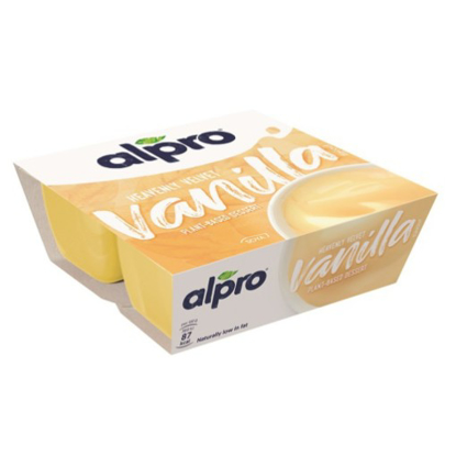 Mostrar detalhes para Sobremesa Soja Baunilha ALPRO emb.4x125g Imagem de Sobremesa Soja Baunilha ALPRO emb.4x125g