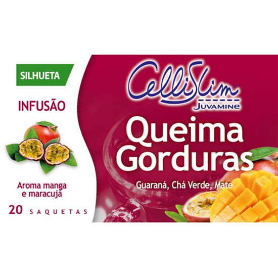 Imagem de Infusão Queima Gorduras Cellislim Saquetas JUVAMINE 20un