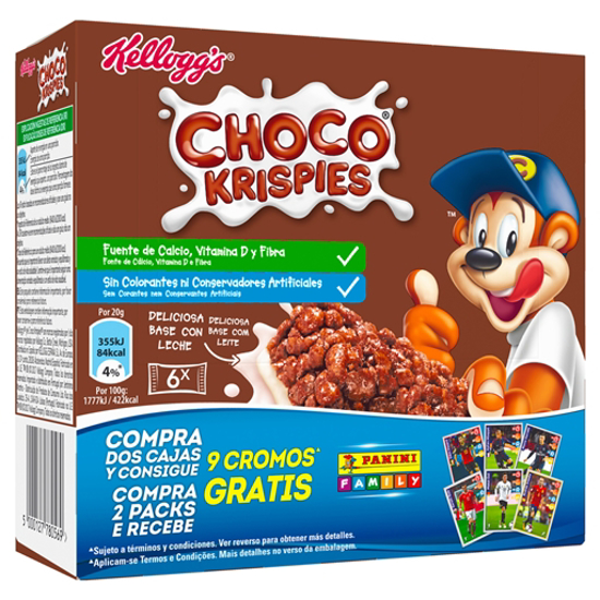 Imagem de Barras de Cereais Choco Krispies KELLOGG'S emb.6x20g