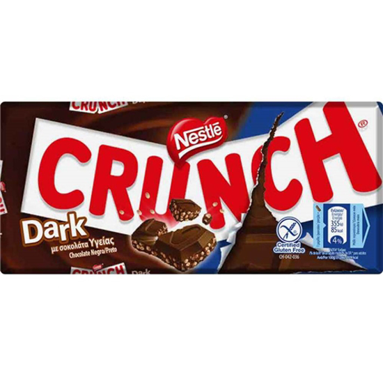 Imagem de Tablete Chocolate Preto CRUNCH emb.100g