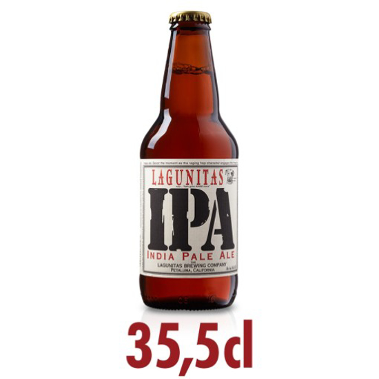 Imagem de Cerveja com Álcool Lagunitas Ipa garrafa 35,5cl