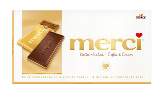 Imagem de Chocolate Tablete Café MERCI 100g