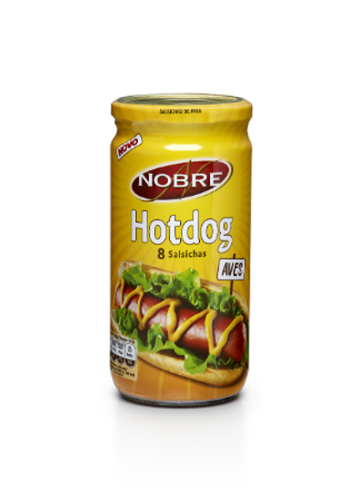 Imagem de Salsichas Hotdog Aves NOBRE 420g