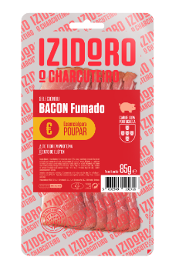 Imagem de Bacon Fumado Fatiado IZIDORO 85g