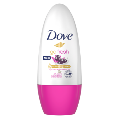 Mostrar detalhes para Desodorizante Roll-On Acai Water DOVE 50ml Imagem de Desodorizante Roll-On Acai Water DOVE 50ml