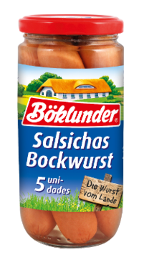 Imagem de Salsichas Frasco BÖKLUNDER 380g