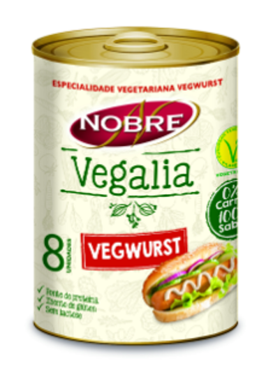 Imagem de Salsichas Vegetarianas Vegwurst NOBRE 160g