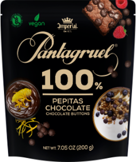 Imagem de Pepitas Chocolate 100% PANTAGRUEL 200g