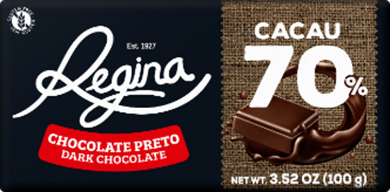 Imagem de Chocolate Preto 70% Cacau REGINA 100g